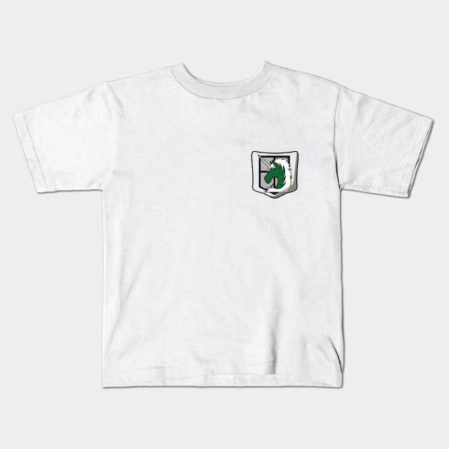 Attack on Titan Military Police Pocket Kids T-Shirt by Amerch